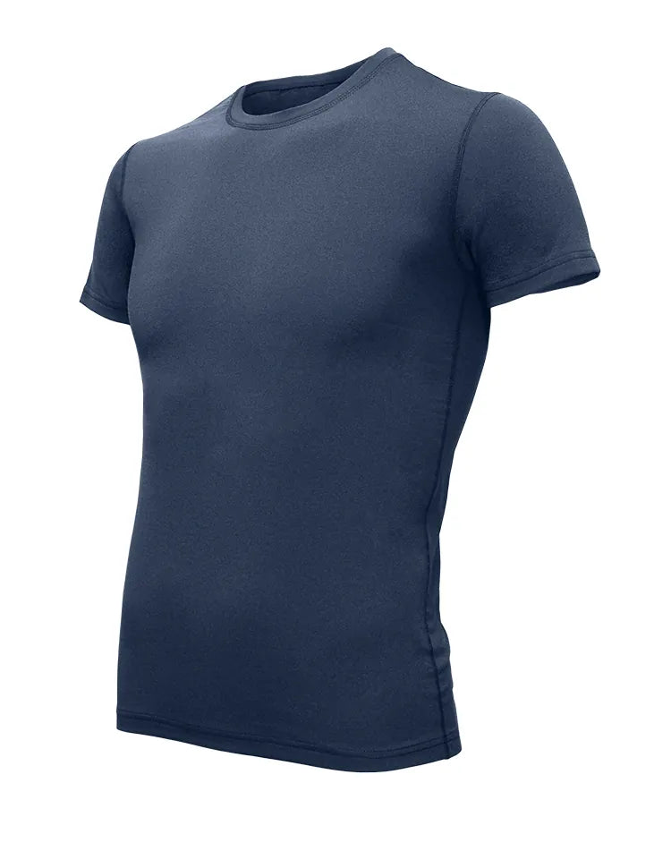 Men’s Thermal Top – Graphene Tech, Infrared-Heating, Crew Neck Short Sleeves