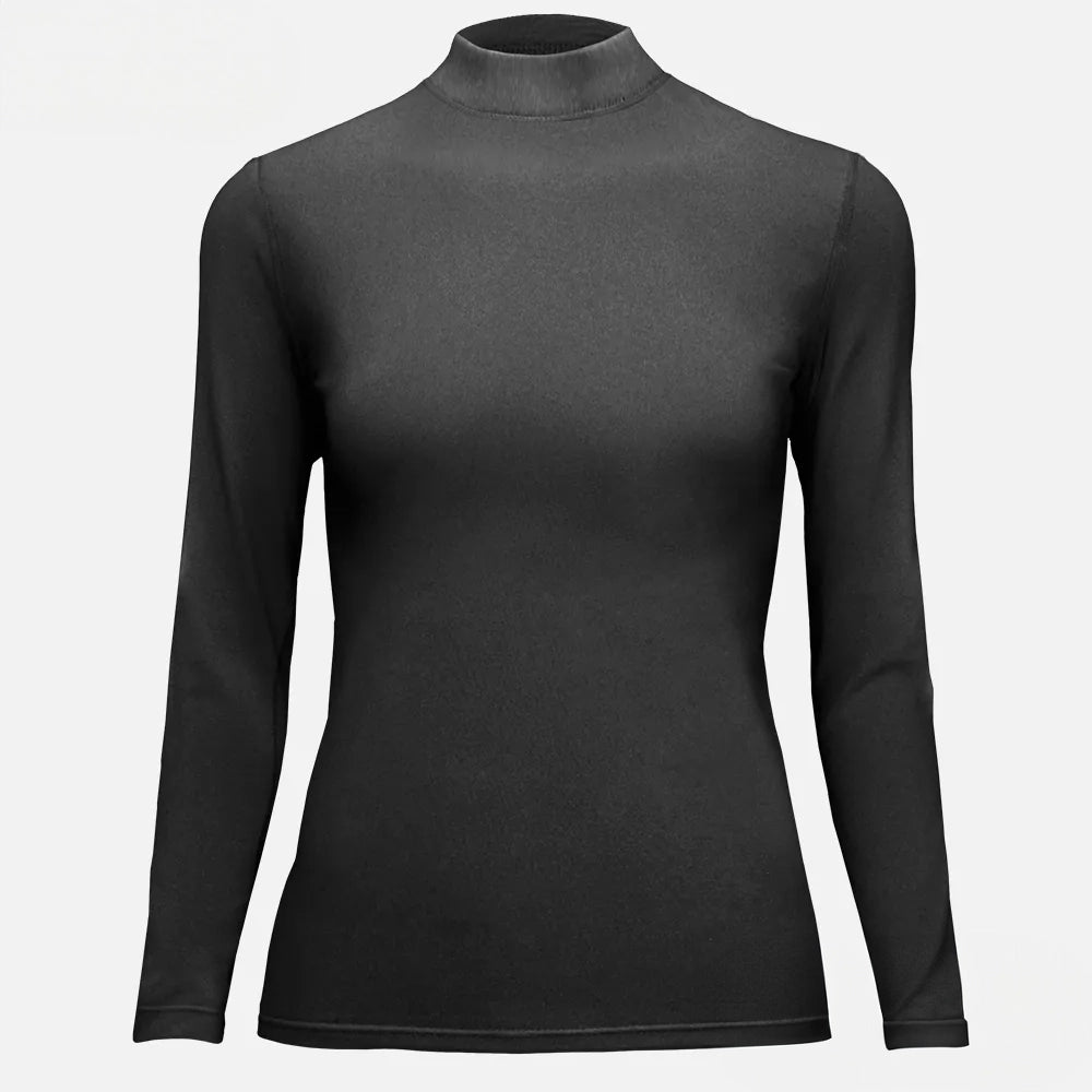 Women’s Thermal Top – Graphene Tech, Infrared-Heating, Mock Neck