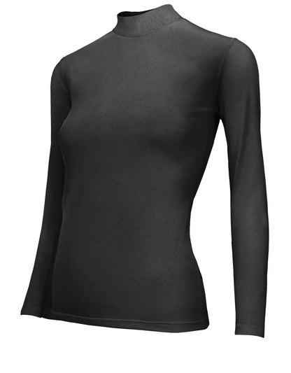 Women’s Thermal Top – Graphene Tech, Infrared-Heating, Mock Neck