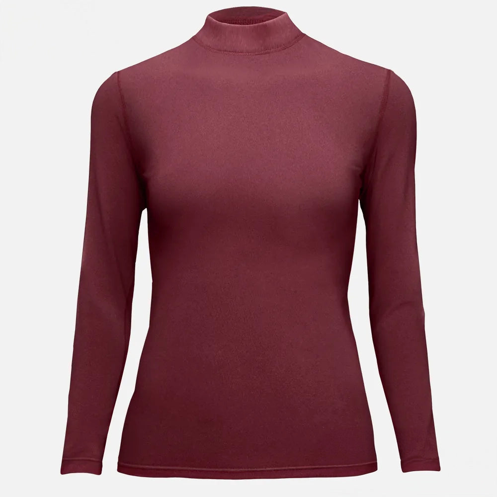 Women’s Thermal Top – Graphene Tech, Infrared-Heating, Mock Neck