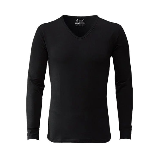 Men’s Thermal Top – Quick-Heating, Moisture-Wicking, V Neck
