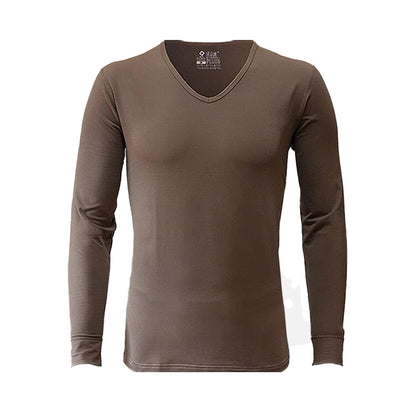 Men’s Thermal Top – Quick-Heating, Moisture-Wicking, V Neck