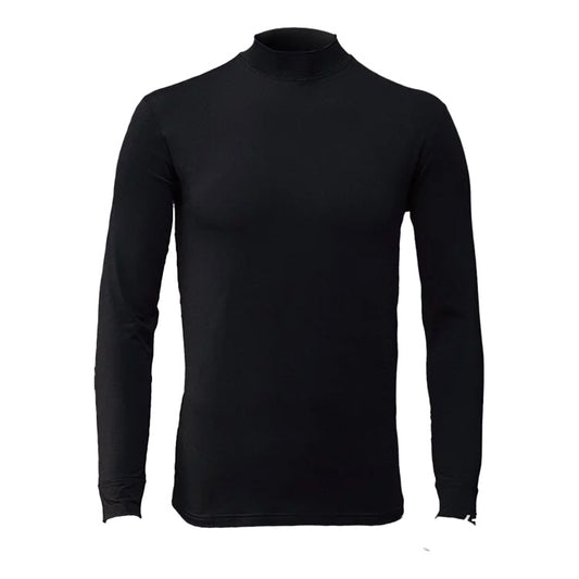 Men’s Thermal Top – Quick-Heating, Moisture-Wicking, Mock Neck