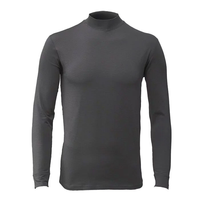 Men’s Thermal Top – Quick-Heating, Moisture-Wicking, Mock Neck