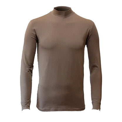 Men’s Thermal Top – Quick-Heating, Moisture-Wicking, Mock Neck