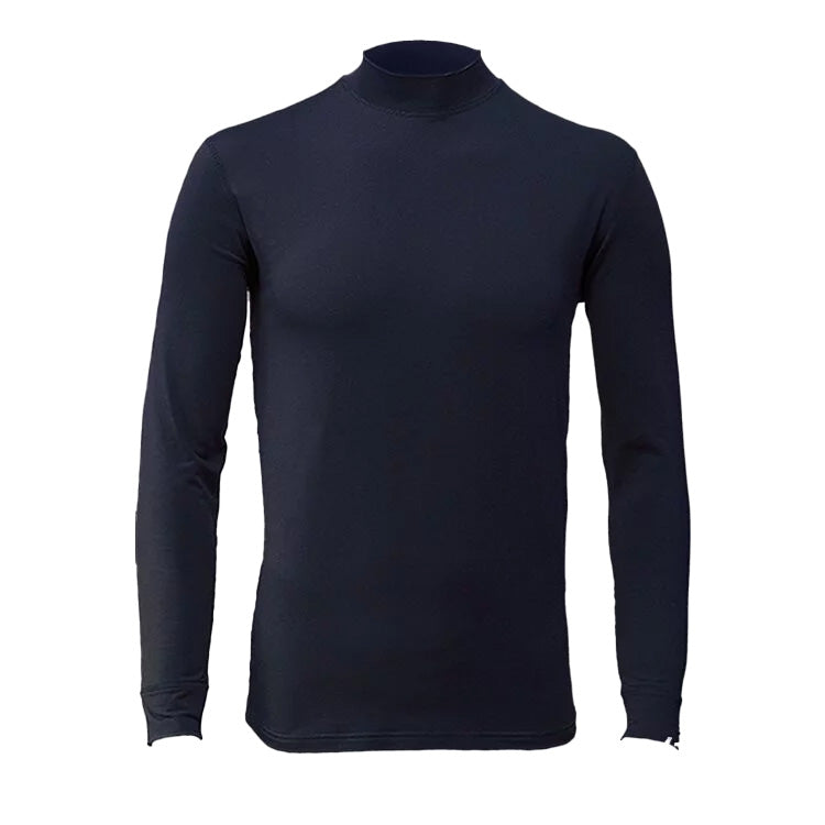 Men’s Thermal Top – Quick-Heating, Moisture-Wicking, Mock Neck
