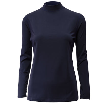 Women’s Thermal Top – Quick-Heating, Moisture-Wicking, Mock Neck