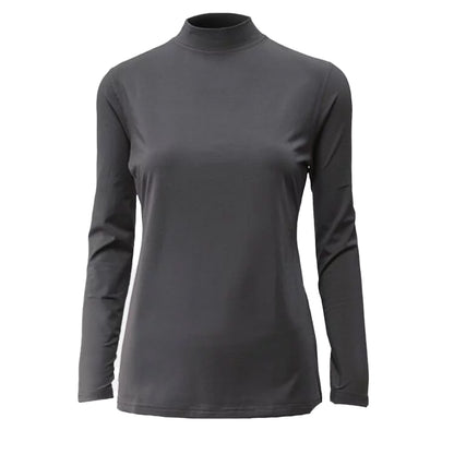 【佳立適】MIT快熱紗 女裝保暖衣（半高領）台灣製發熱衣