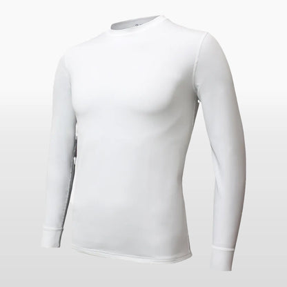 Men’s Thermal Top – Infrared-Heating, Moisture-Wicking, Crew Neck