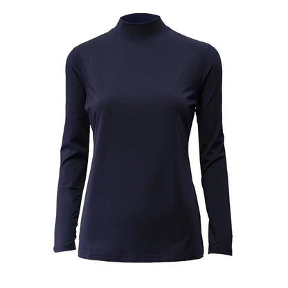 【佳立適】MIT快熱紗 女裝保暖衣（半高領）台灣製發熱衣