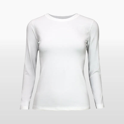 Women’s Thermal Top – Infrared-Heating, Moisture-Wicking, Crew Neck