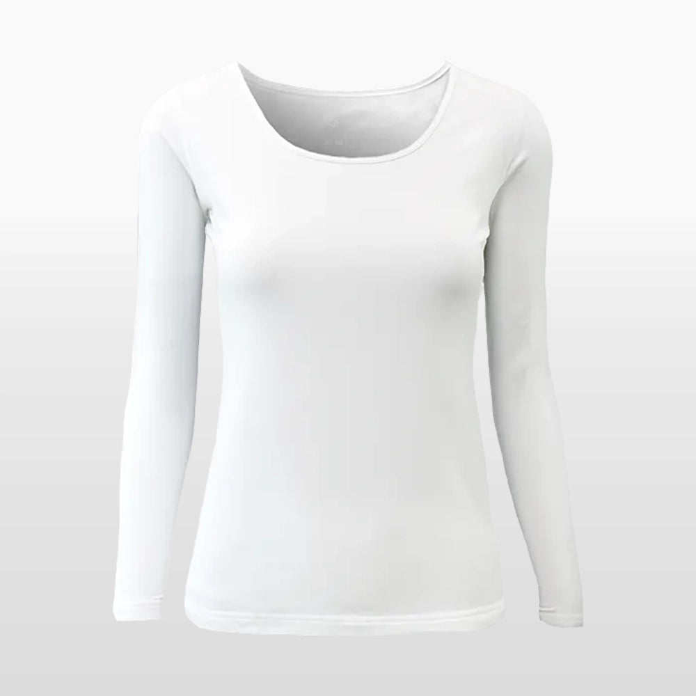Women’s Thermal Top – Infrared-Heating, Moisture-Wicking, Scoop Neck
